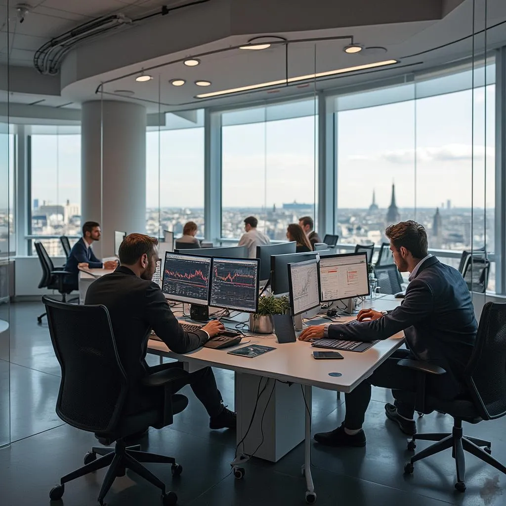 Bureau moderne d'IA Invest France